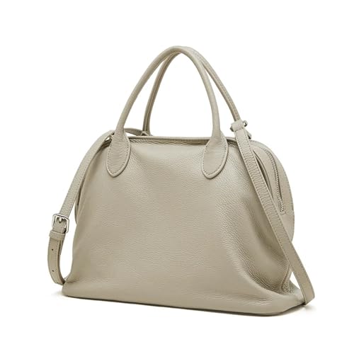 Sac fourre-tout pour femmes en cuir couche supérieure de grande capacité