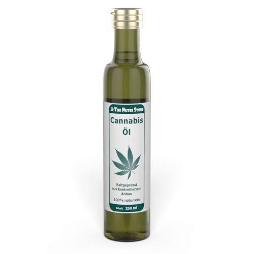 Cannabis Öl 250 ml - kaltgepresst - 100% naturrein
