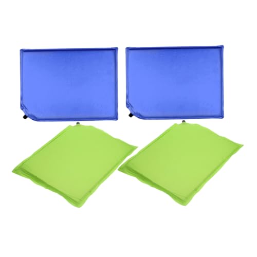 WHAMVOX Quick Inflate Camping Sleeping Pad Outdoor Portable Travel Seat for Airplane Robust Pe Cotton Oxford Fabric