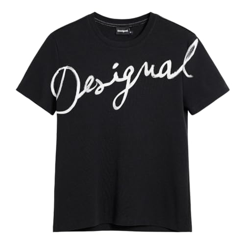 Desigual Florencia T-Shirt, Noir, L Femme