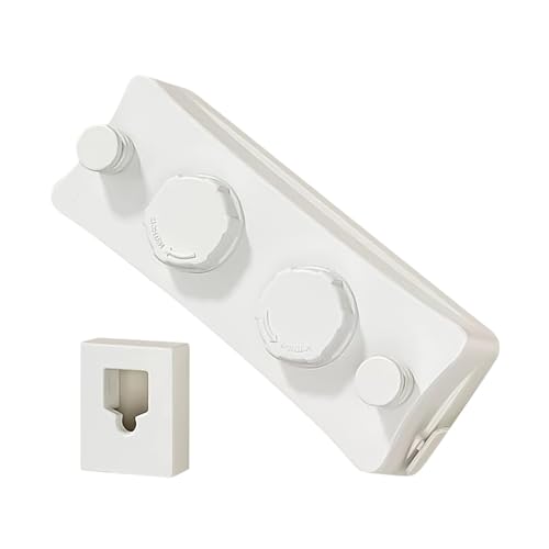 Fil de séchage rétractable pour vêtements résolvant le manque de place - 2