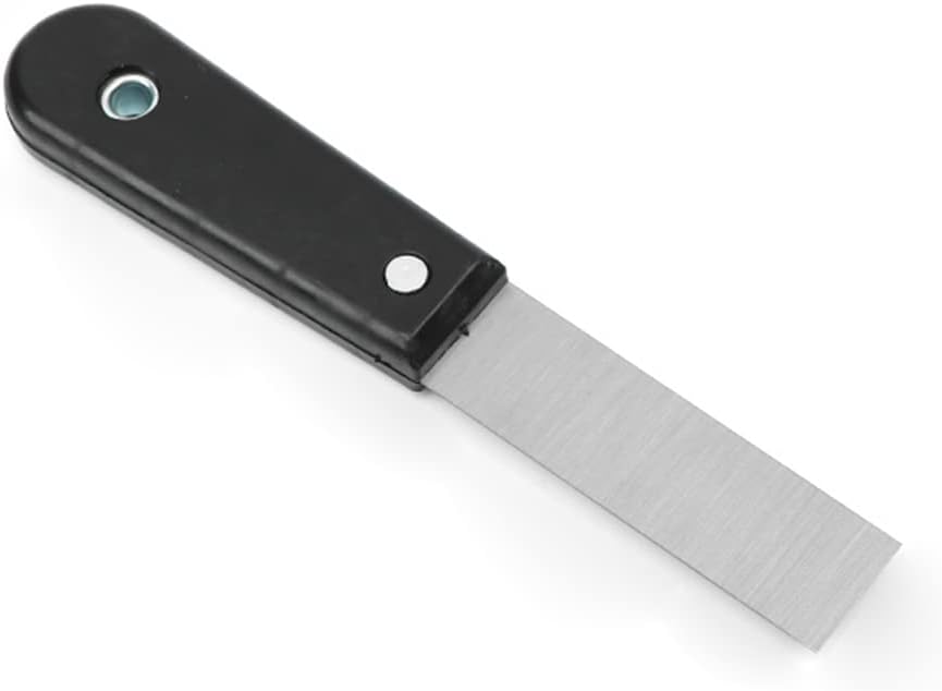 Putty Scrapers Knife,Putty knife Drywall Scrapers Stainless steel Flexible Putty knives - Used for Wallpaper, Wall Putty Remover Tool Set,4inch (Size : 1inch)