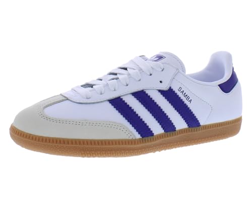 adidas Samba OG Womens White Energy Ink Gum Size 7 - Main Image