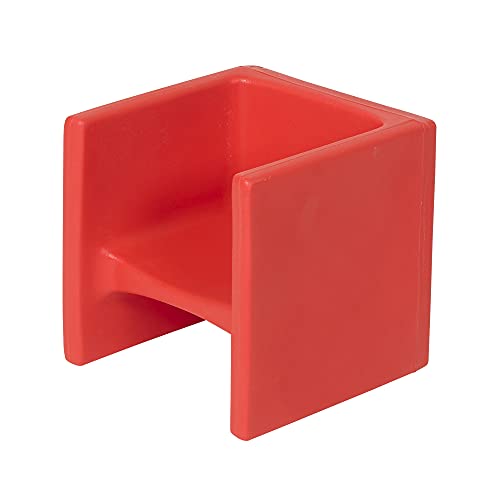 Children's Factory-Cf910-008 Cube Chair For Kids, Flexible Seating Classroom Furniture For Daycare/Playroom/Homeschool, Indoor/Outdoor Toddler Chair, Red,1 Set #TOP4