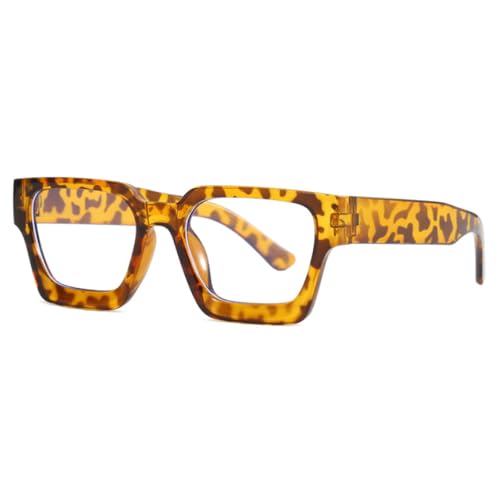 Lunettes de soleil carrées vintage LVTFCO pour hommes et femmes avec protection UV400