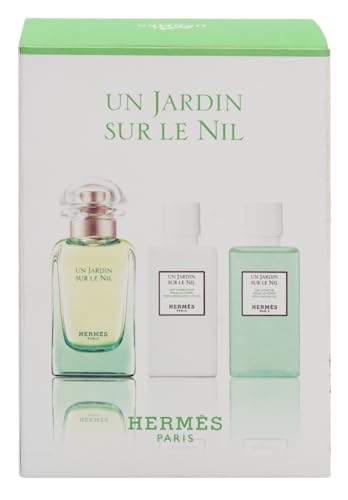HERMES Un Jardin Sur Le Nil Giftset (EDT 50ml + Bodylotion 40ml + Duschgel 40ml)