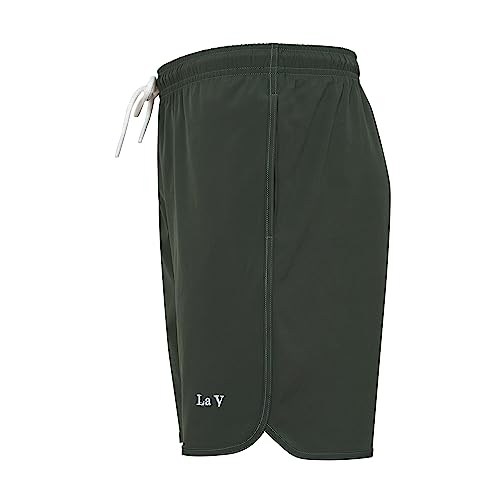 Maillot de bain garçon vert La-V séchage rapide taille 128-134 cm - 3
