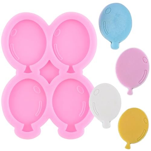 XMOLDNMS Balloon Chocolate Silicone Molds Hot Air Balloon Fondant Molds For Cake Decorating Cupcake Topper Candy Chocolate Polymer Clay Gum Paste