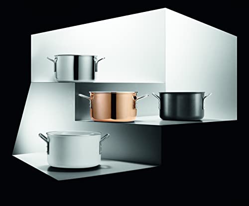 Eva Trio White Casserole, Aluminum With Ceramic Coating, 4.8-Liter, 20Cm #TOP4