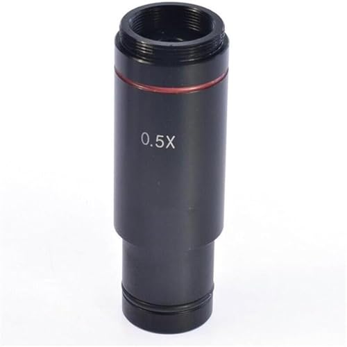 0.5X C Mount Microscope Adapter 23.2mm Electronic Eyepiece Reduction Lens 0.5Xh