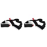 INOOMP für Schulterschutz Krawatte Skifahren Snowboard Verstellbarer Griff Befestigung Farbe Gurte Bindung Zufälliger Gurt Skisportler