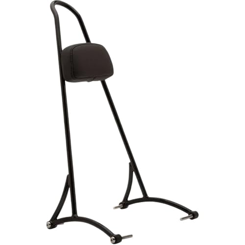 Dossier passager pour moto Sportster Iron 1200 883 XL 2004-2017 sissy bar noir