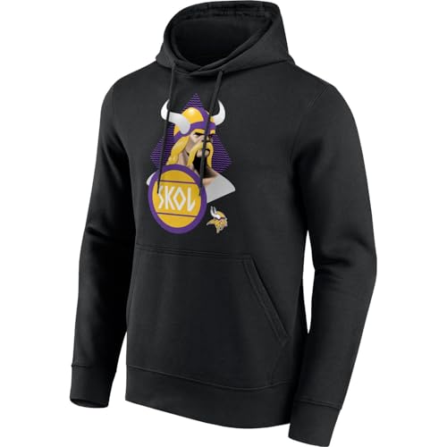 Sudadera con capucha Minnesota Vikings NFL Fanatics de forro polar el regalo ideal