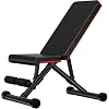 Sweetcrispy Ajustable Weight Bench for Home Gym, Foldable Workout Bench for Full Body Exercise or Strength Training, 795LBS Capacity Incline Decline Sit Up Exercise Bench Press