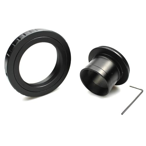 Juego de Montura en T de 1,25" para Solucionar Foco Borroso en Telescopio Refractor 70 mm