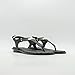 MICHAEL Michael Kors MK Plate Women's Slingback Thong Sandals Black Size 6.5