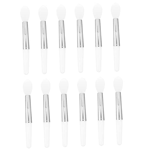 Vaguelly Lip Brush for Lipstick Lip Mask 12pc Silicone Professional for Cosmetics