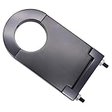 Black Aluminum 4.5' Steering Column Drop 4 1/2' Compatible for 2' Columns Hot Street Rod SB