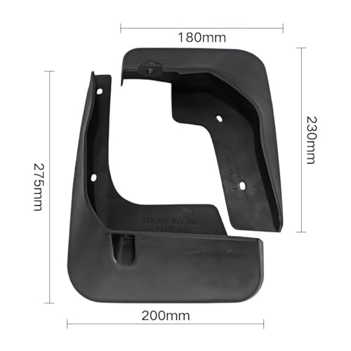 Salpicaderas resistentes al impacto para Toyota Camry 2012-2014, protección total 6