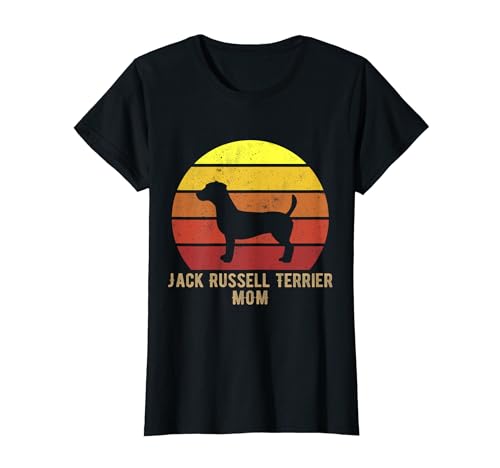 Jack Russell Terrier Perro Mamá Divertido Terrier Perro Camiseta