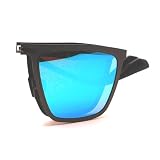 Sarpu Tecz Sun Glasses Ultra Lightweight Foldable UV Protection Sunglasses Collasible Unisex Polarized Sun Glasses For Driving (Light Grey, Blue)