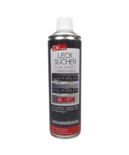 SDV Chemie Lecksuchspray 1x 400ml DVGW geprüft bis -15°C...