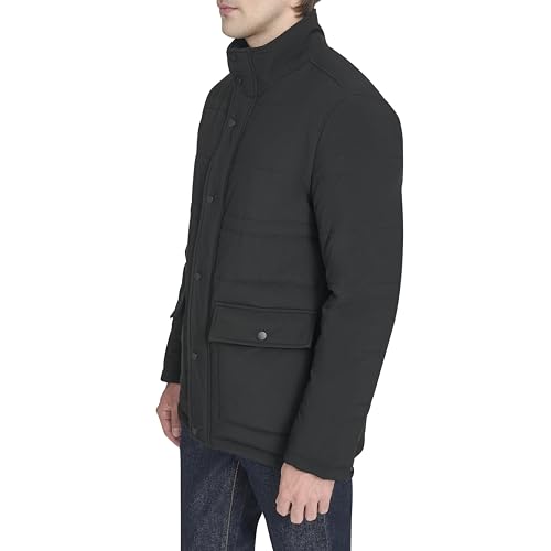 Cole Haan Men's Outerwear Jacket, Black, Medium