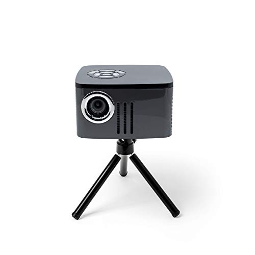 Aaxa P7 Mini Projector With Battery, Native 1080P Full Hd Resolution, 30,000 Hours Led Projector, Onboard Media Player (Renewed) #TOP4