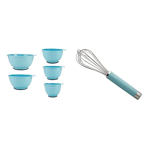 Set de 5 tazones KitchenAid Classic, Aqua Sky miniatura 1