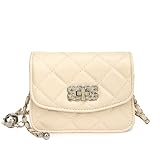 Bolsa tiracolo quadrada pequena feminina - bolsa de ombro elegante, leve e elegante para uso diário, Branco, Tendência