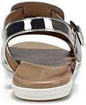 Aerosoles Women's Flat Sandal, SILVER PU, 6 | Image 2