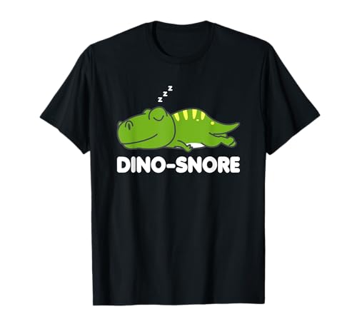 Dino Snore Pyjamas TRex Dinosaur T-Shirt