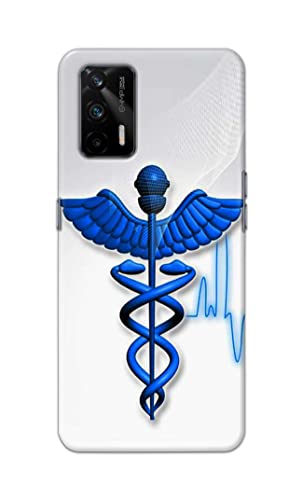 Image of Printed Hard Back Cover Case for Realme X7 Max 5G Back Cover (Medical Doctor) -1803