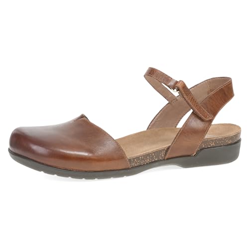Image of Dansko Rowan Sandal for Women - Memory Foam and Cork Footbed for Comfort and Arch Support - Lightweight Rubber Outsole for Long-Lasting Wear - Versatile Casual to Dressy Footwear