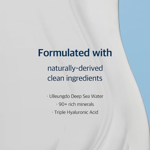 ROUND LAB 1025 Dokdo Lotion | Lock in moisture, Triple Hyaluronic Acid, Emulsion, Long lasting hydration, Calming Lotion for sensitive skin |Korean beauty | Glass skin| 200ml