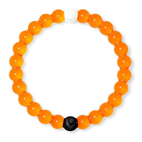 Lokai Silicone Beaded Bracelet for Mental Health Awareness - Medium 6.5 Inch Circumference - Jewelry Fashion Bracelet Slides-On for Comfortable Fit for Men Women & Kids
