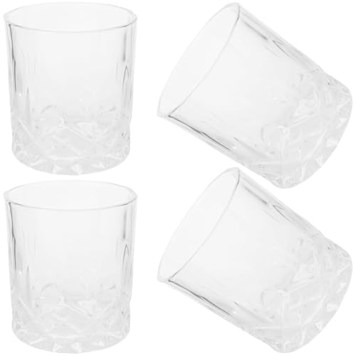 Verres à whisky et vin lot de 4 cadeau idéal avec gravure délicate