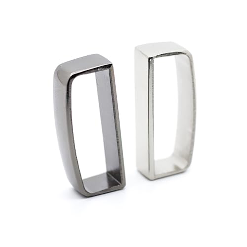 4 Pcs 35mm Metal Belt Loop Keepers Belt Buckle Loop Replacement Dress Belt End Holder Retainer Men's Belt Buckle Accessories4