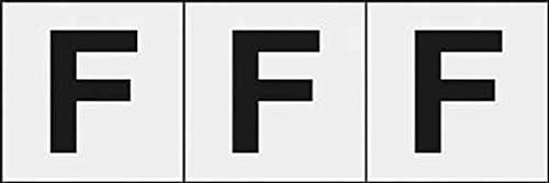 TRUSCO Alphabet Sticker TSN-30-F-TM