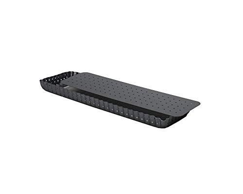 Ard'time - Moule à Tarte rectangulaire Micro perforé 35 x 11 cm Cover