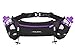 Fitletic Hydra Ceinture de Course Unisexe 453,6 g, Noir/Violet, S/M