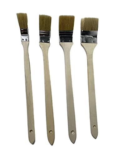 VaGo - Juego de 48 pinceles para radiadores (25/38/50/63 mm, 12 unidades)