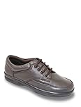 Dr Keller Men's Wide Fit Leather Shoe Brown 9 UK
