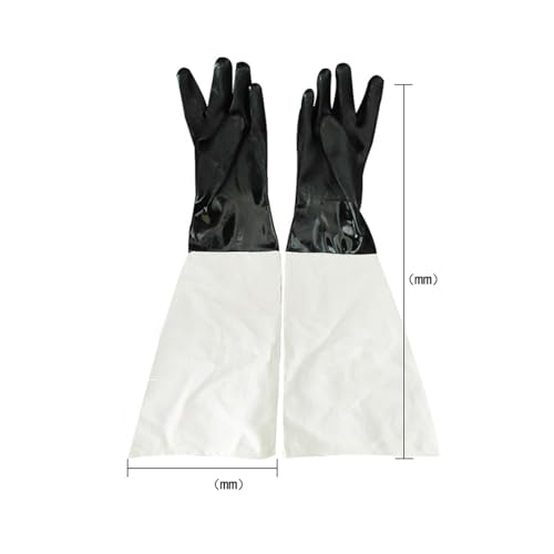 Guantes para chorro de arena ideales para cabinas de decapado industriales 6
