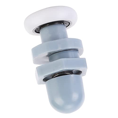 8 Stück 20mm Duschtürrollen, Kunststoff Duschtür Rollen, Ersatzrollen Für Duschtüren, Für Duschrundtüren Und Schiebetüren, Duschkabinentür, Halbkreis Türen