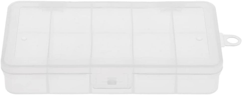 Fishing Tackle Box & 5 Compartments Lure Hooks
