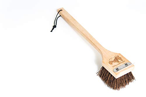 Grillbadger. The Safer Grill Cleaning Brush. All Natural. No Metal Bristles. #TOP4