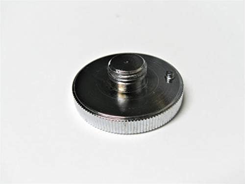 ID: PFW-51350. New Quality Generic Replacement Chrome Stop Motion Thumb Screw (Includes Locking Screw), Compatible w/Singer Featherweight 221/222 Sewing Machine Hand Wheels