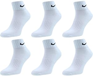 NIKE 6 Paar Everyday Cushioned Ankle Socken SX7667-100/L