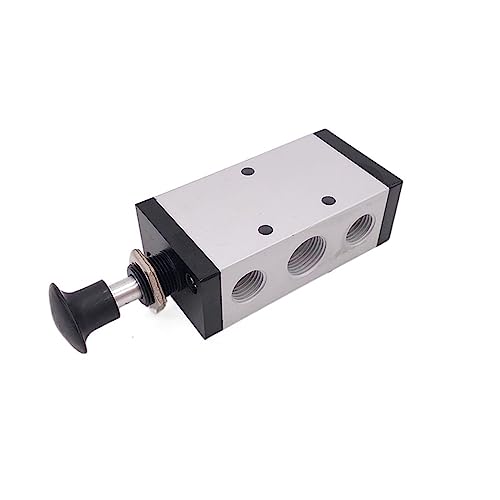 Vanne de commande manuelle anti fuite air comprimé 5 voies 2 pos